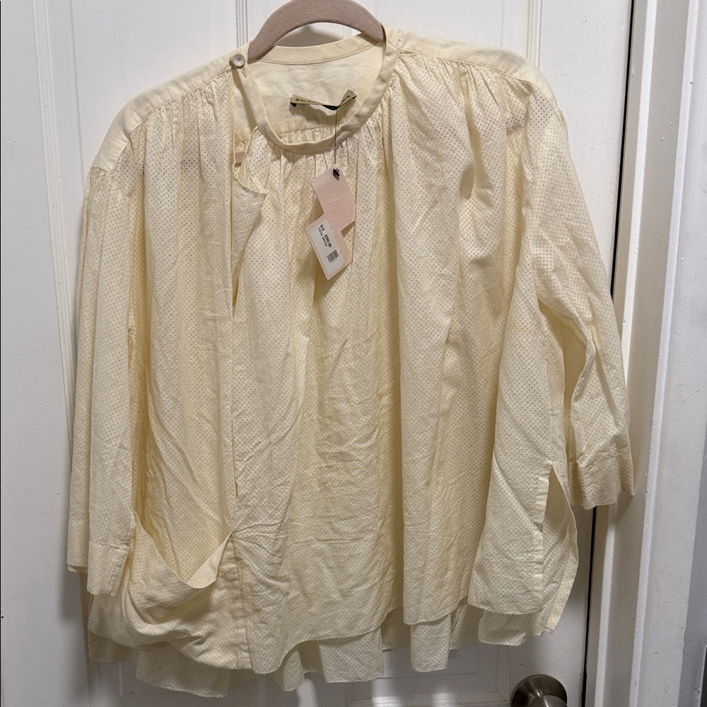 Balenciaga Light Yellow Blouse